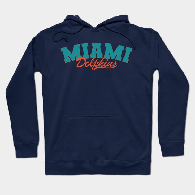 Miami Dolphins Hoodie by Nagorniak